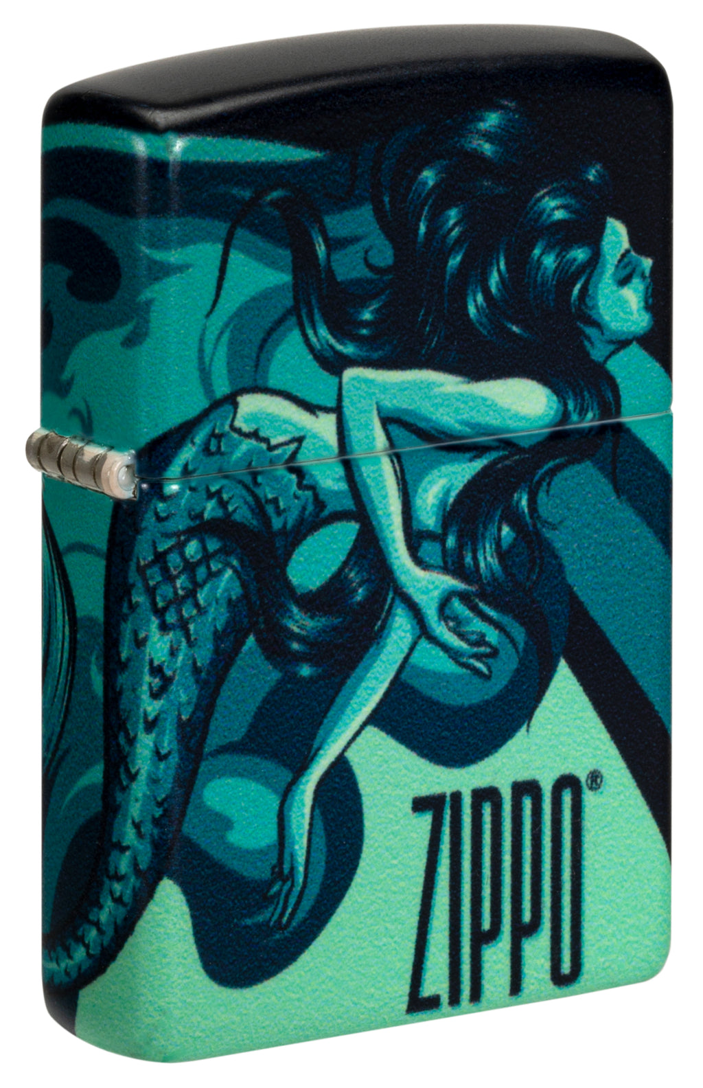49352 Mermaid Zippo Design