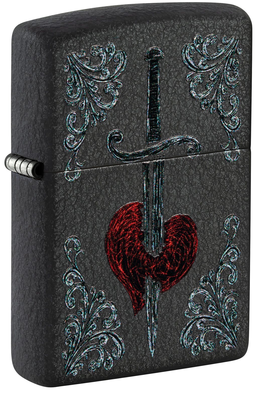 236 Heart Dagger Tattoo Design