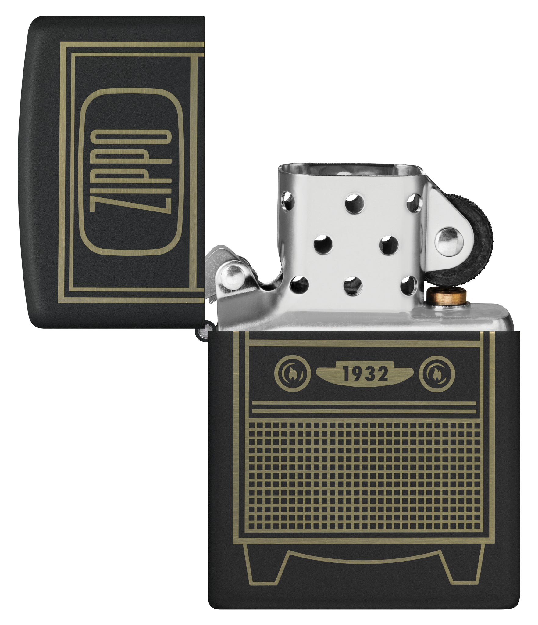 218 Zippo Vintage TV Design