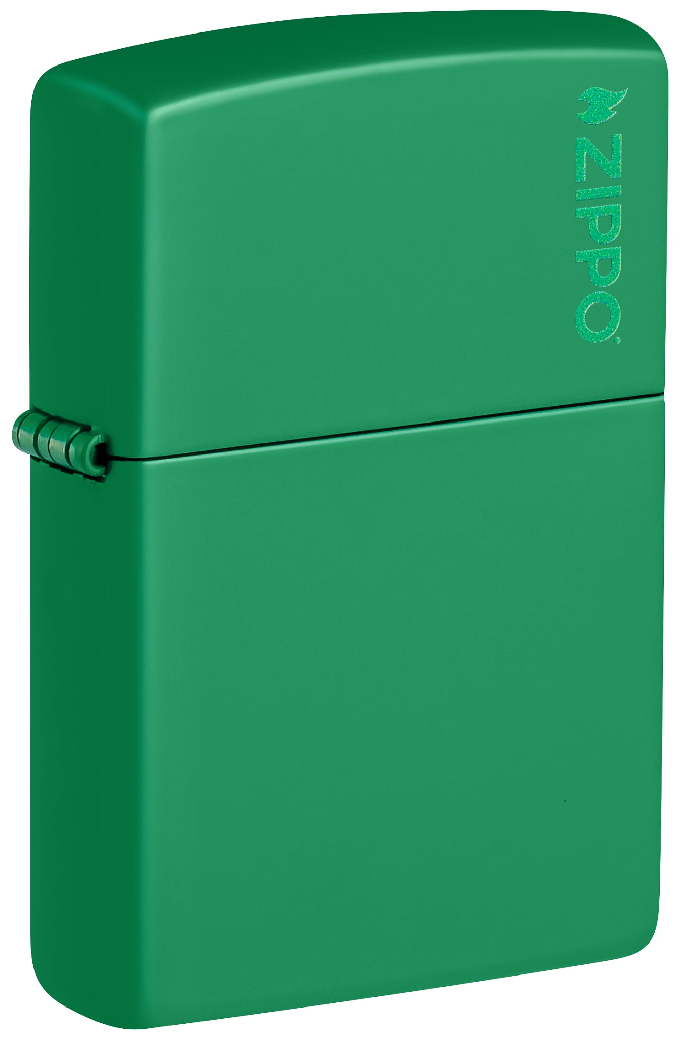 48629ZL Grass Green Matte with Zippo Logo