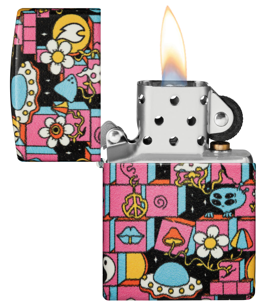 49193 Abstract Zippo Design