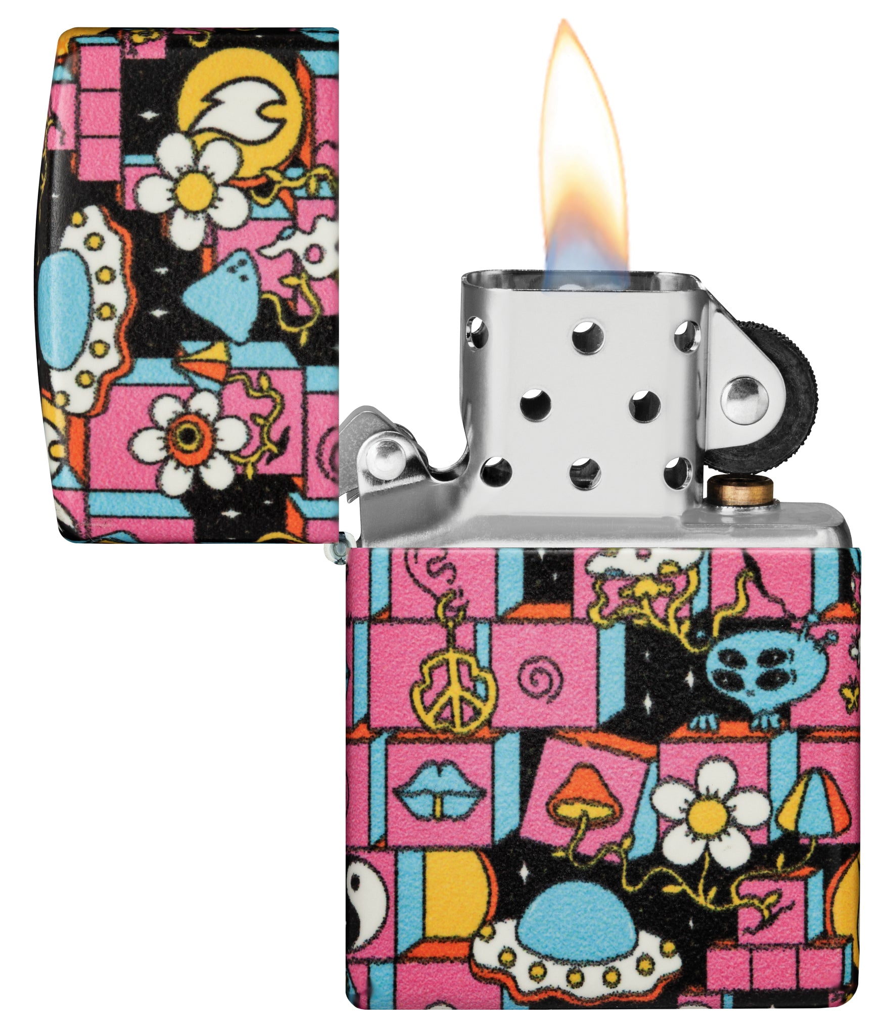 49193 Abstract Zippo Design