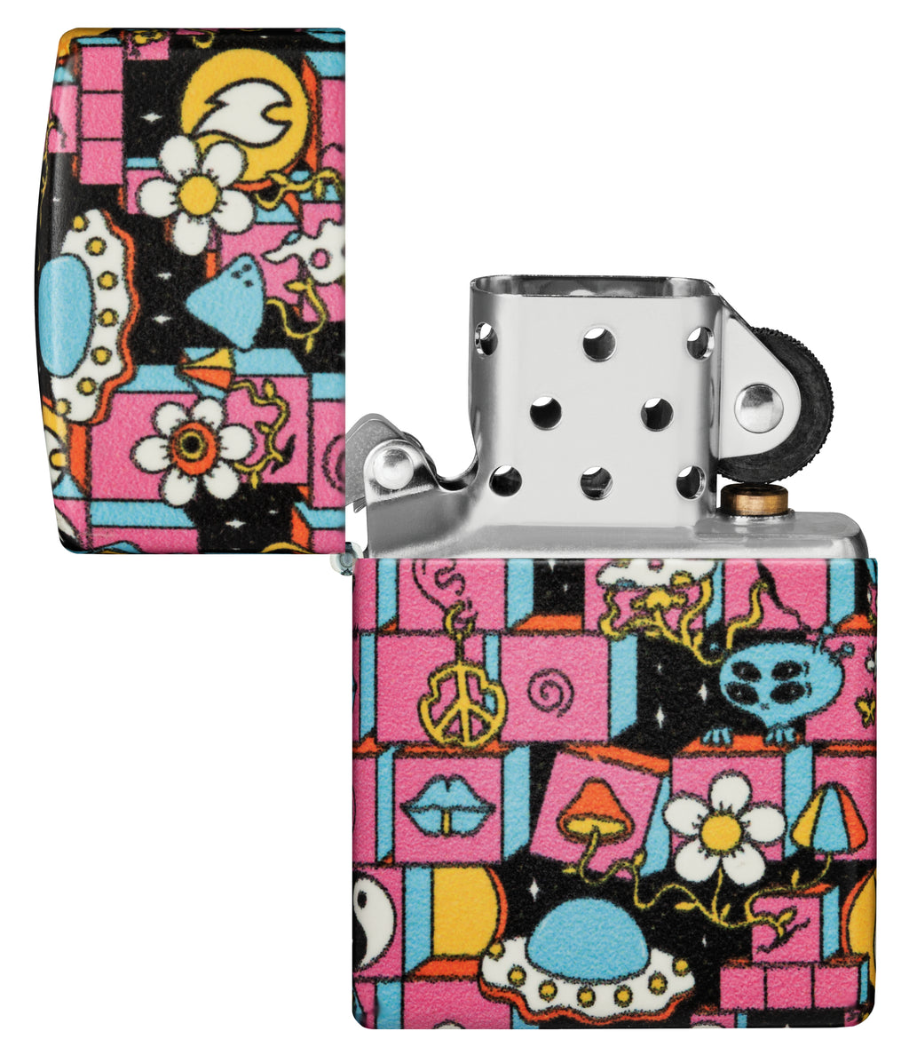 49193 Abstract Zippo Design