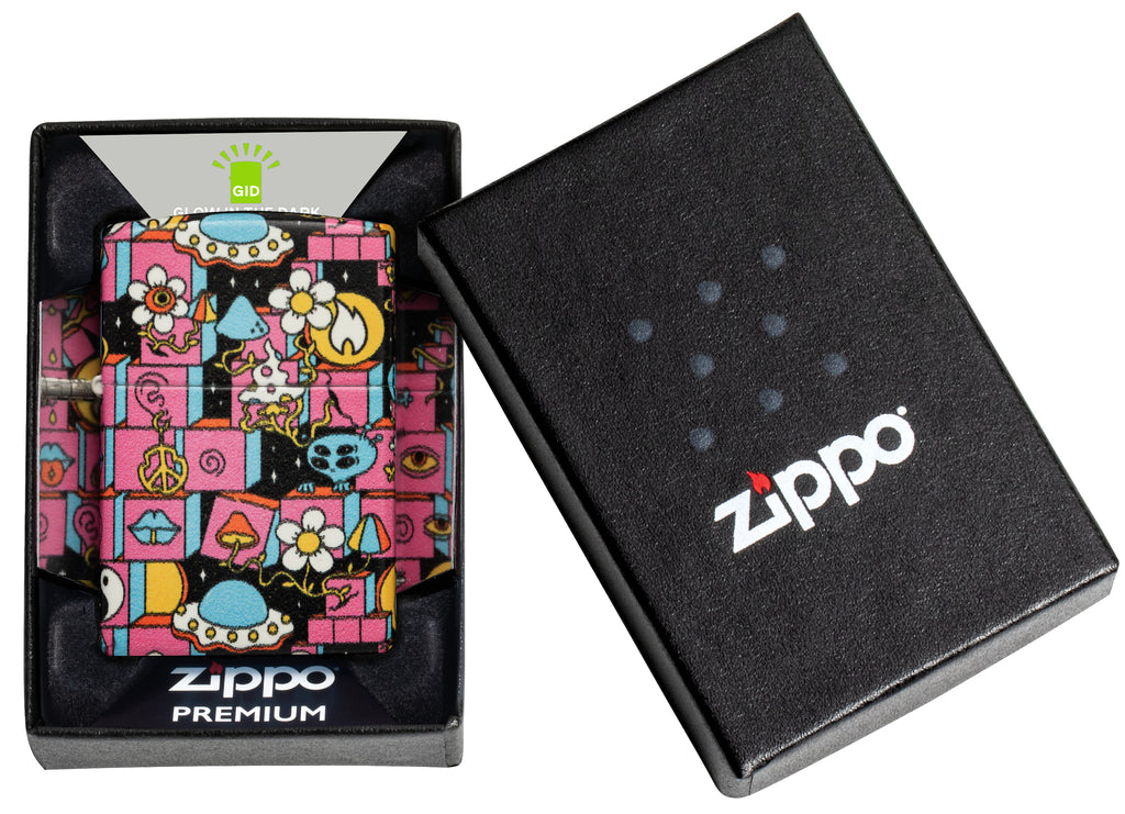 49193 Abstract Zippo Design