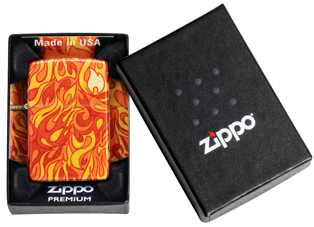 48458 Fire Zippo Design