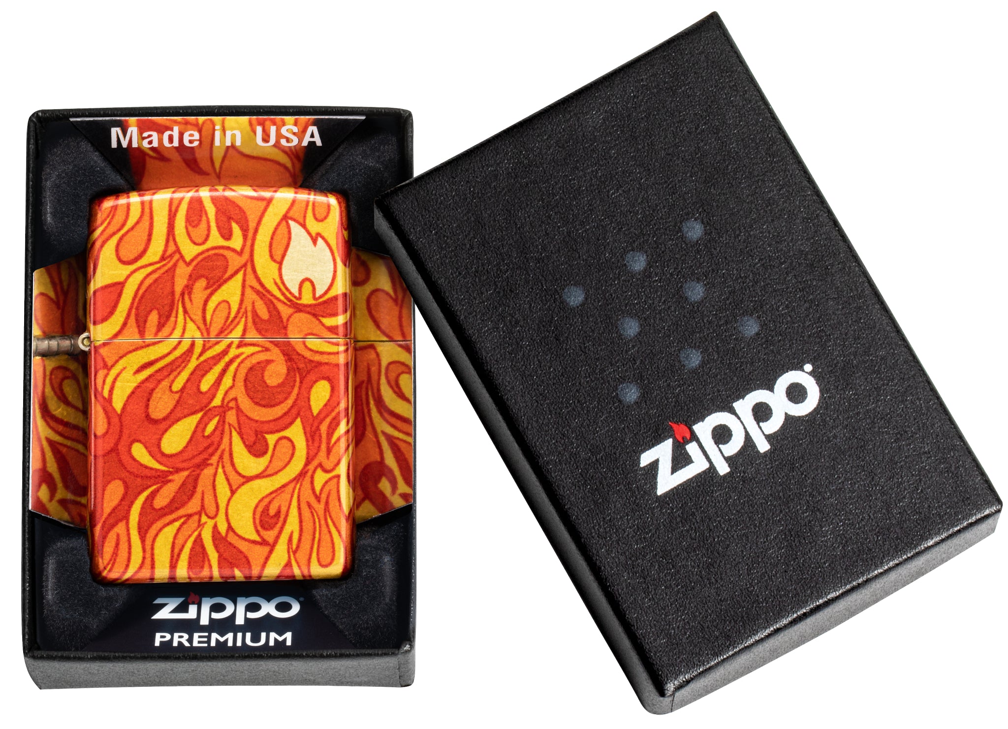 48458 Fire Zippo Design
