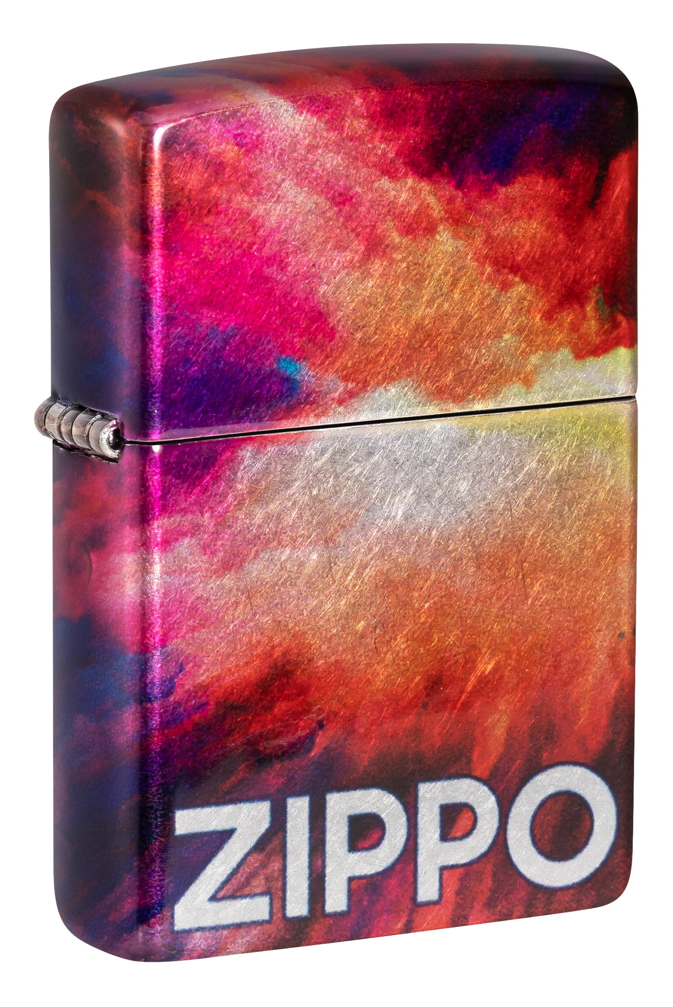 48459 Tie Dye Zippo Design