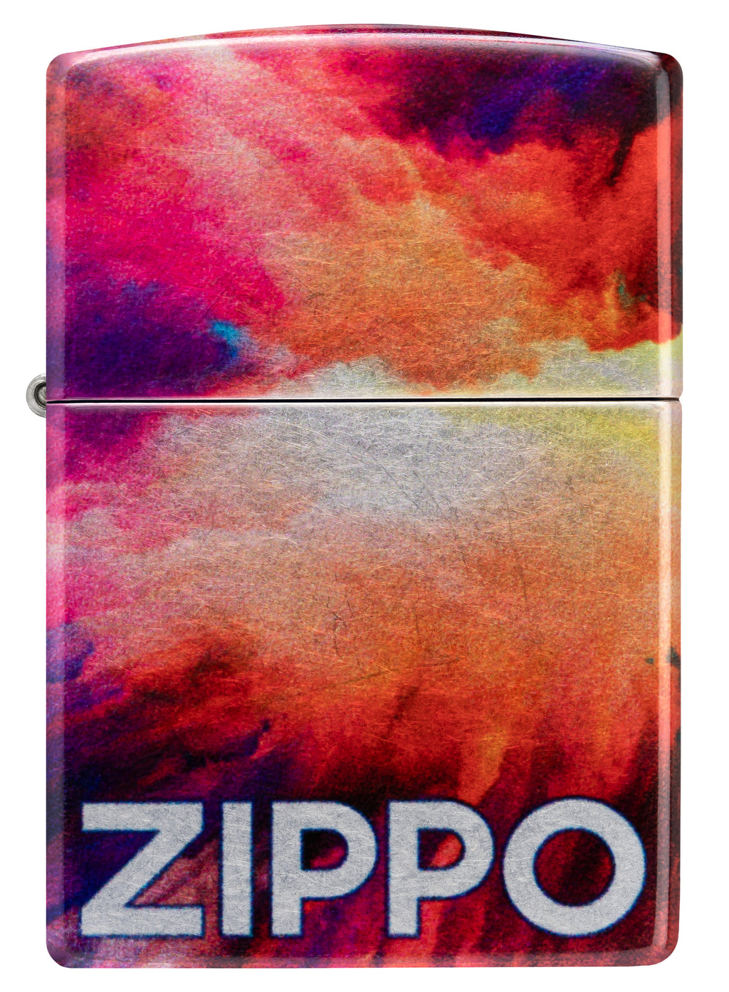 48459 Tie Dye Zippo Design
