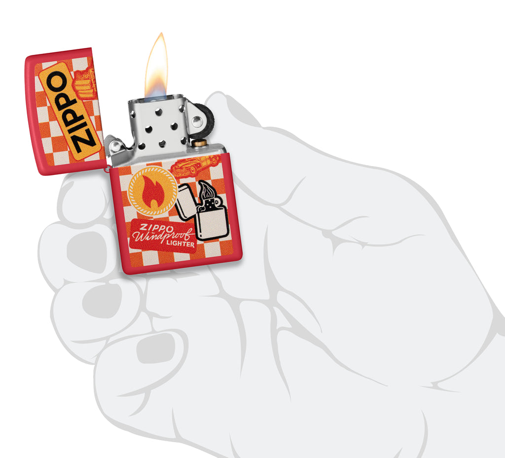 233 Retro Zippo Design