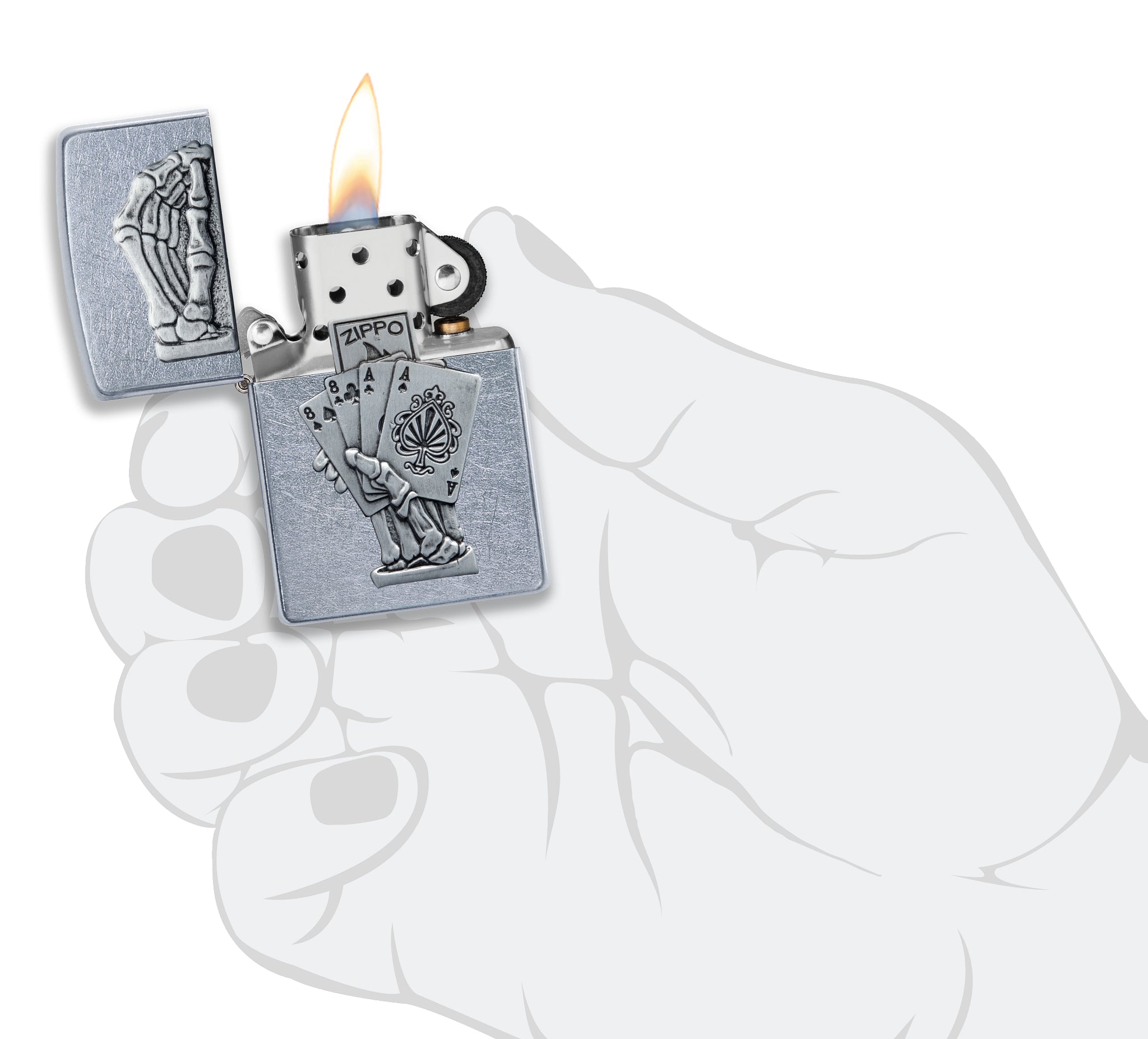 207 Dead Man's Hand Emblem