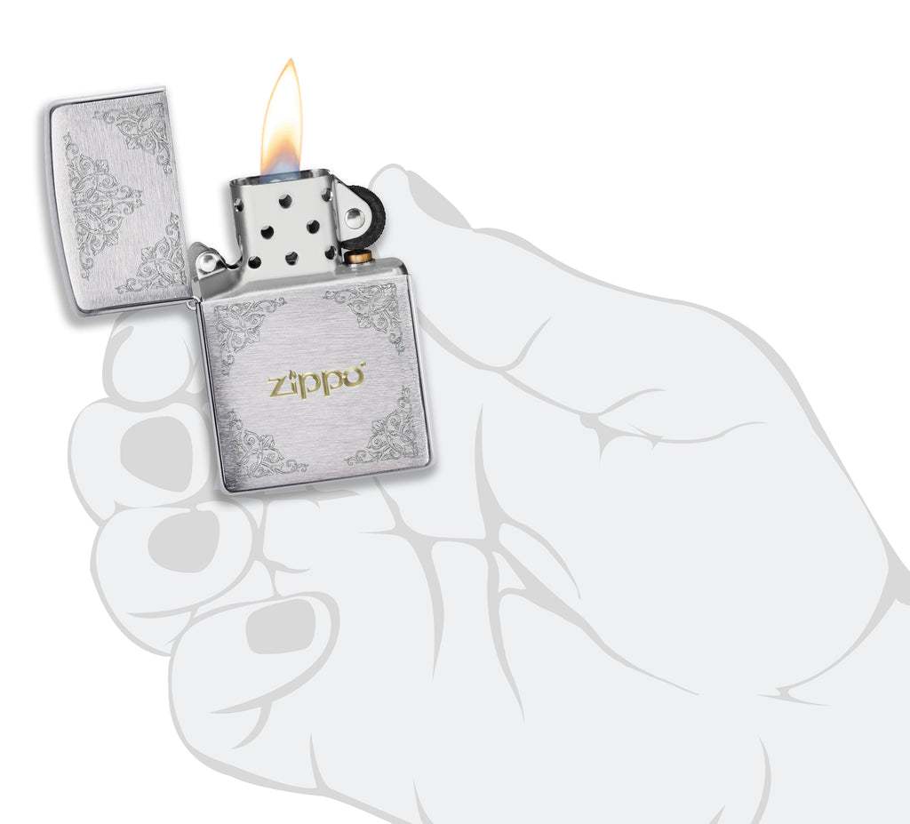 200 Baroque Zippo Design 