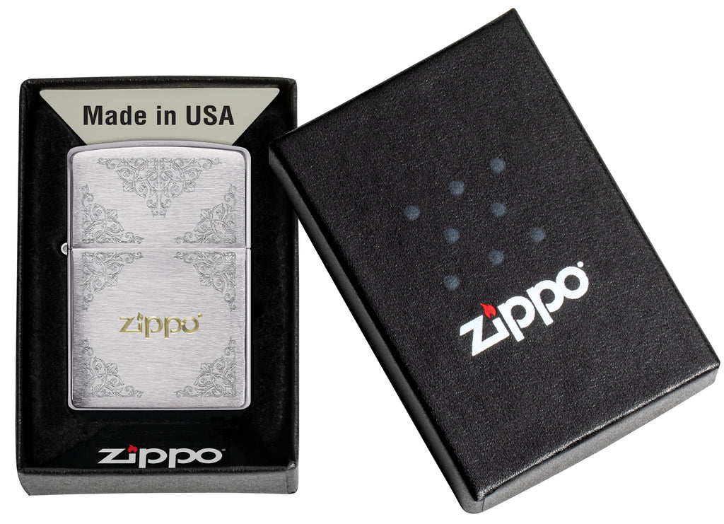 200 Baroque Zippo Design 
