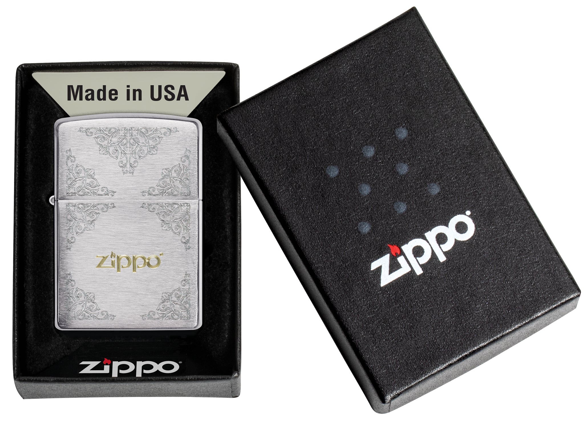 200 Baroque Zippo Design 