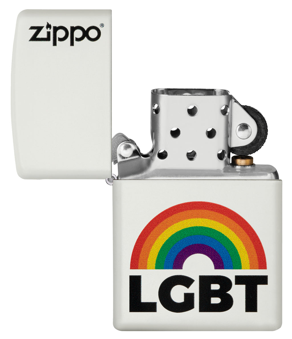 214 Zippo Rainbow Design
