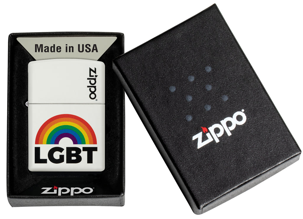 214 Zippo Rainbow Design