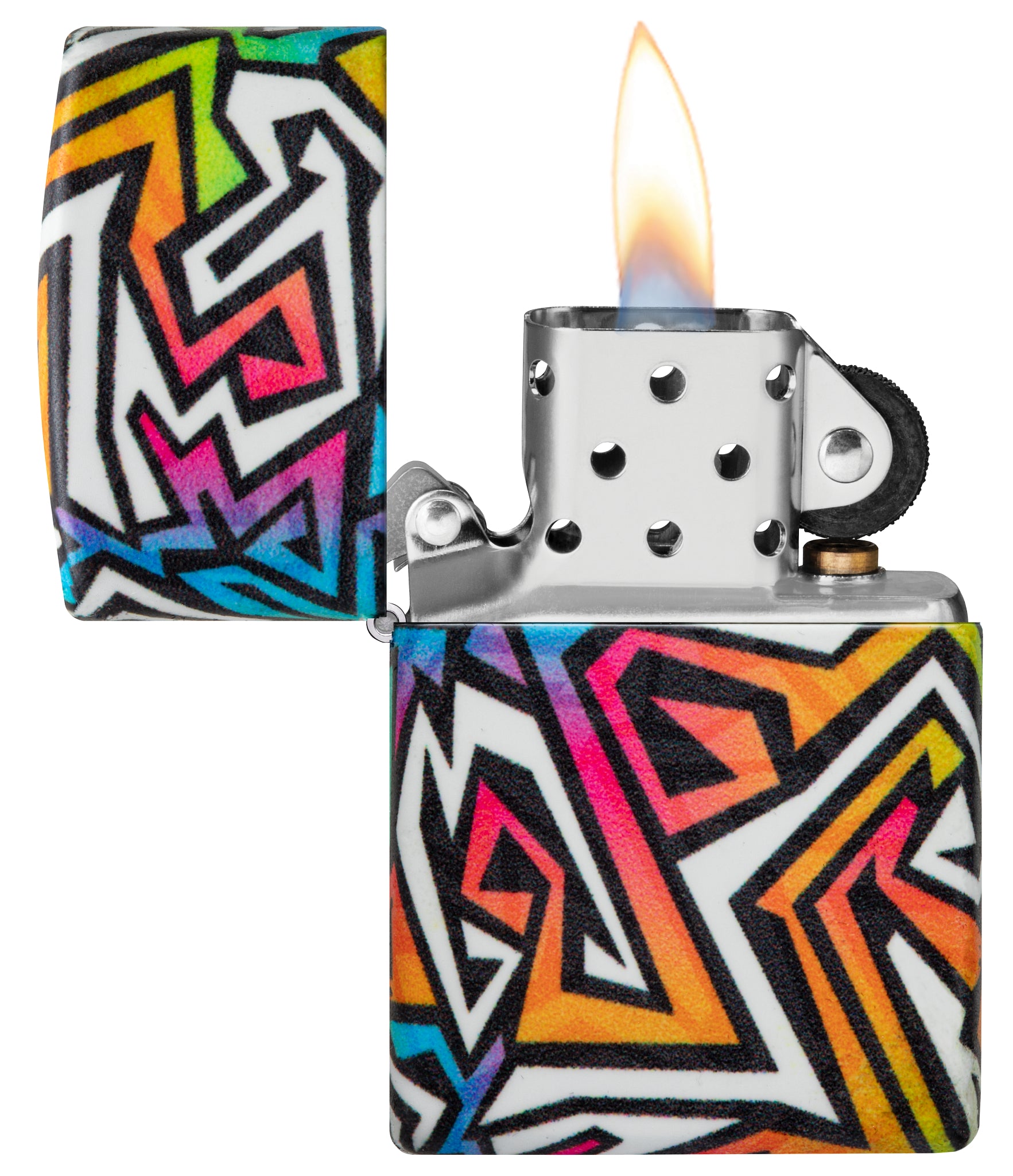 49352 Zippo Colorful Graffiti Design