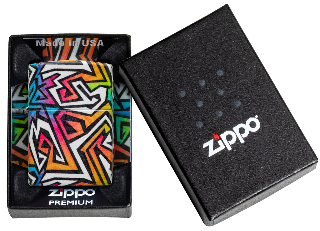 49352 Zippo Colorful Graffiti Design
