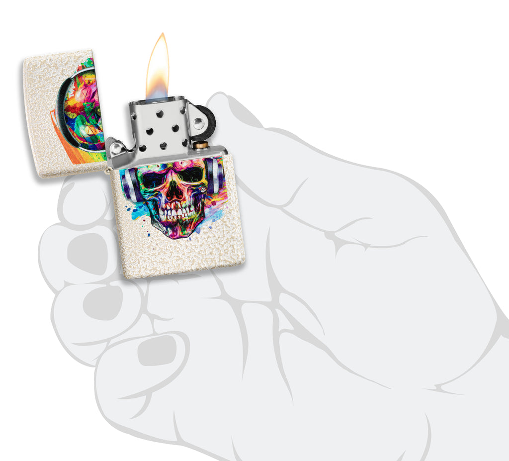 49181 Skull Headphones Design