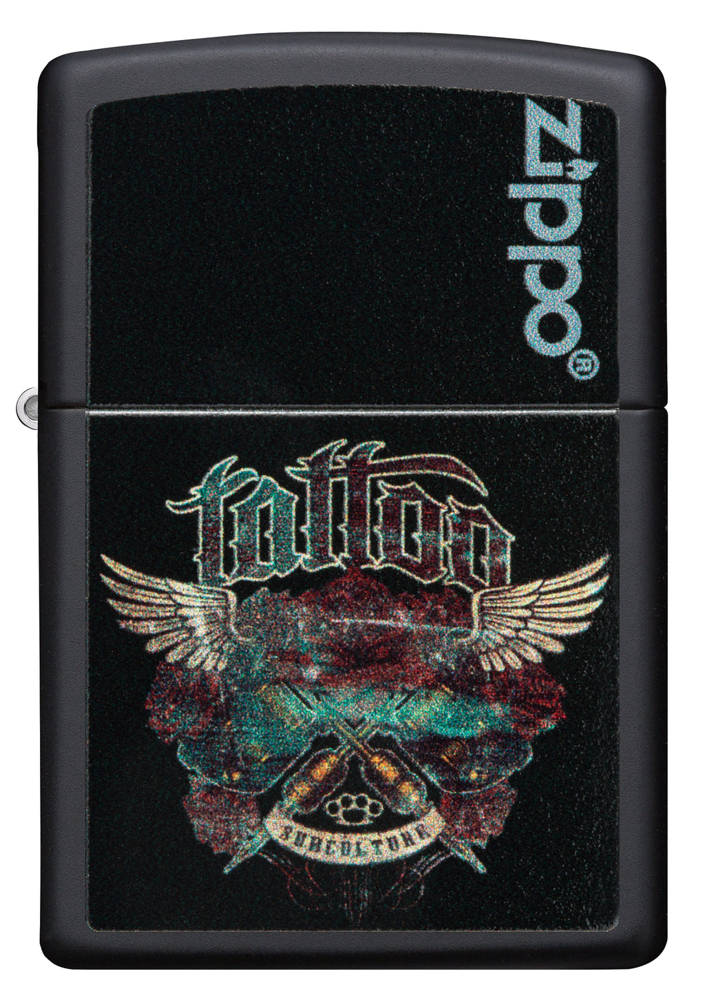218 Zippo Tattoo Design