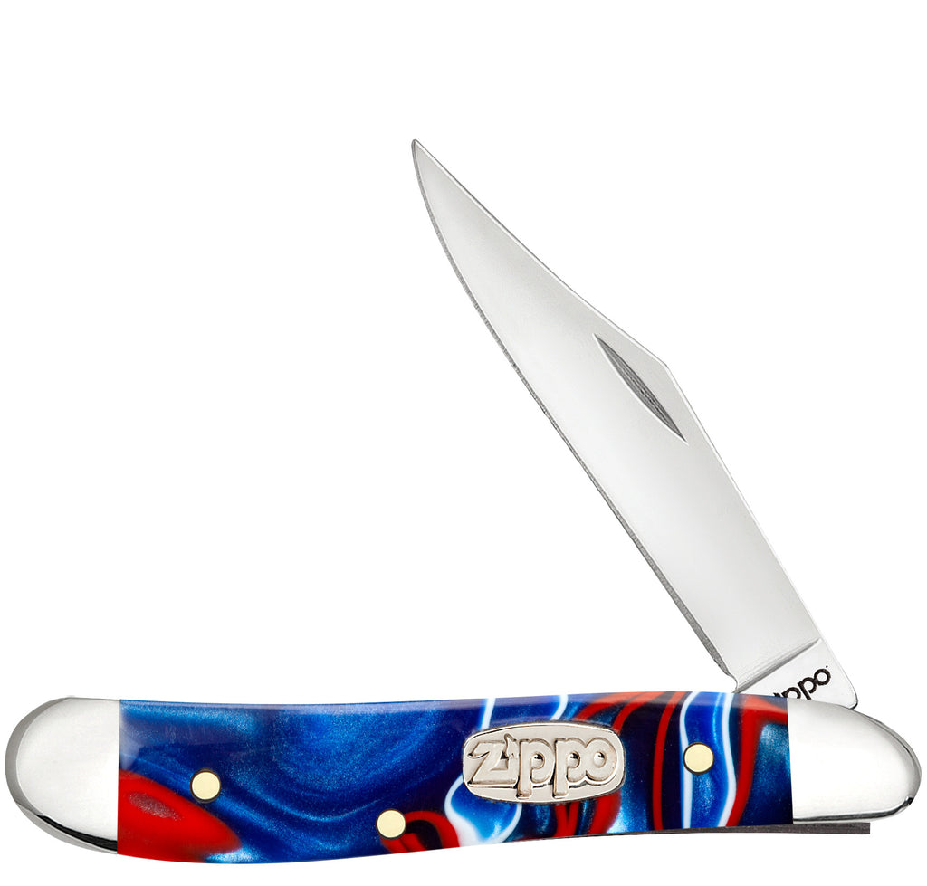 Red White and Blue Kirinite™ Peanut