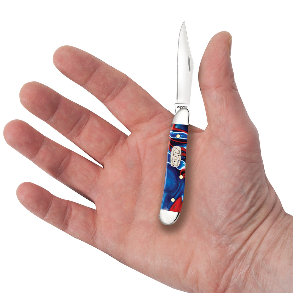 Red White and Blue Kirinite™ Peanut