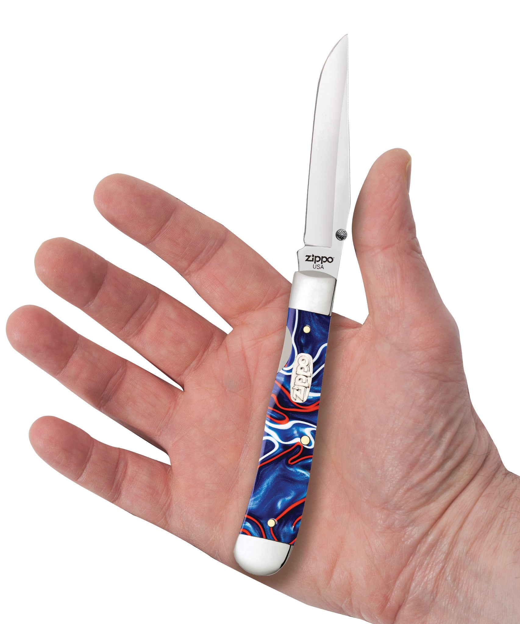 RedWhiteBlue Kirinite™ Trapperlock