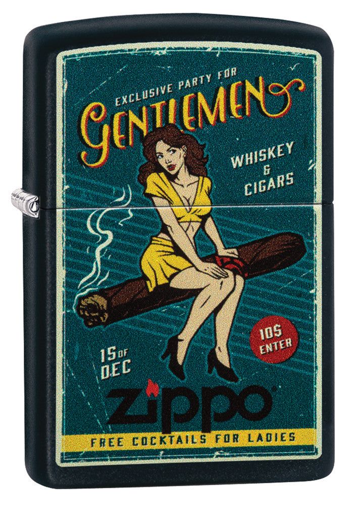 218 Cigar Girl Design