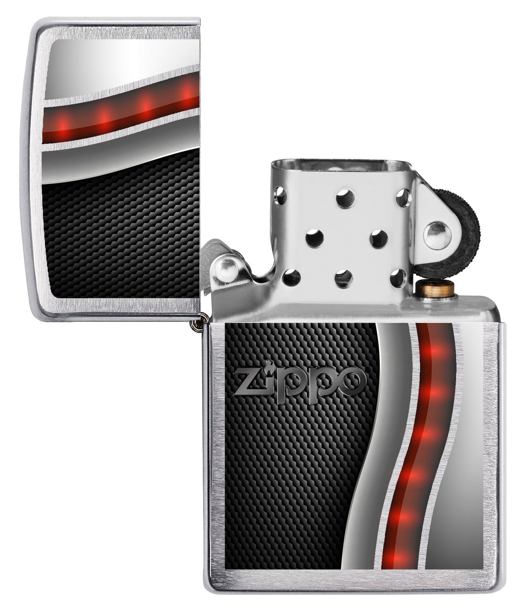 Zippo Red Black Design