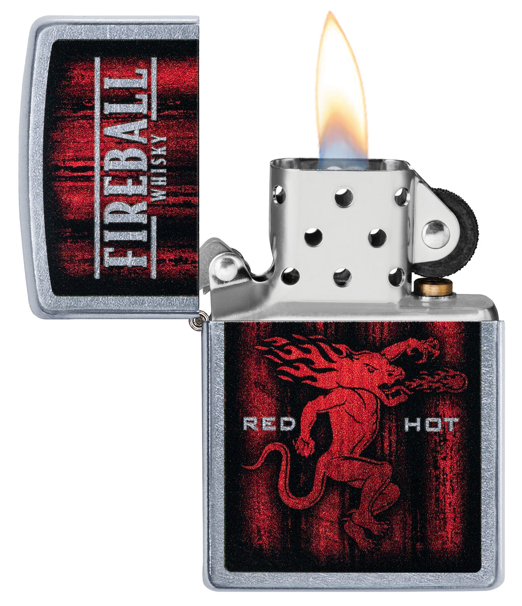 207 Fireball Ltr & Shot Glass Combo