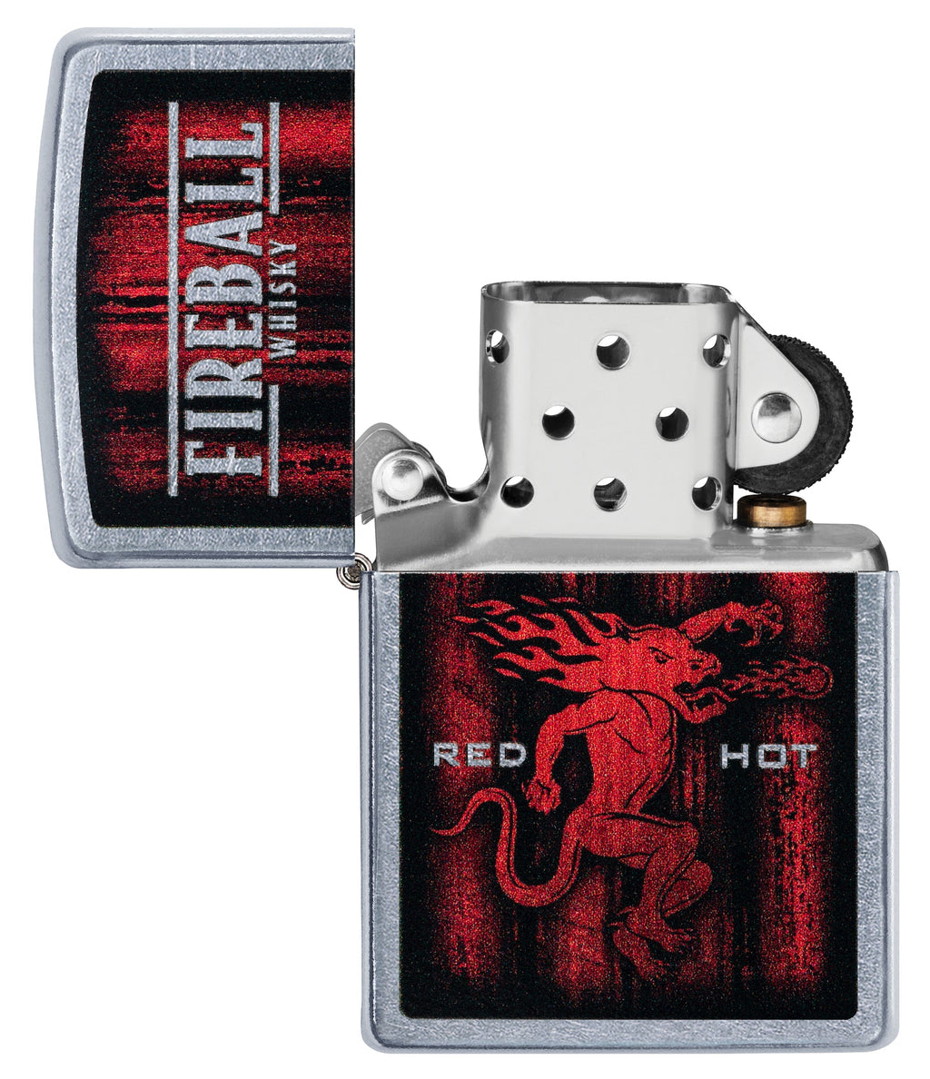 207 Fireball Ltr & Shot Glass Combo