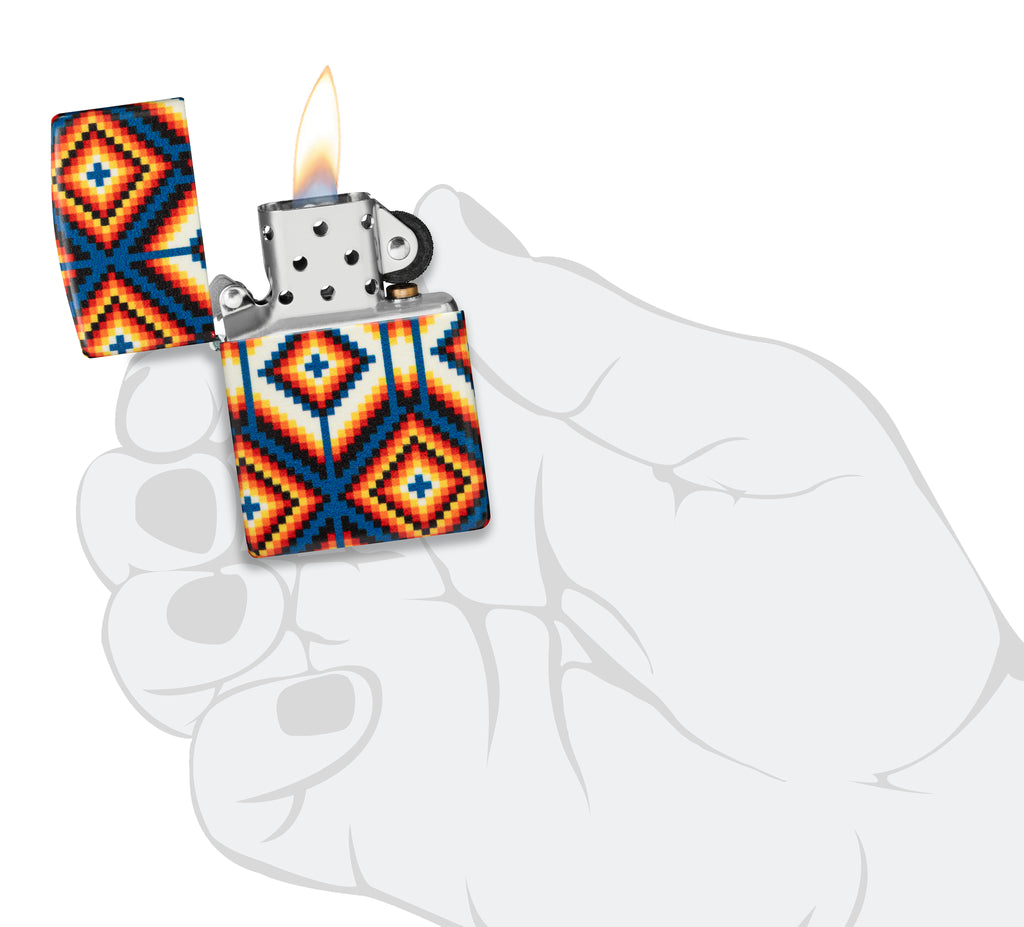49352 Tribal Pattern Indigenous Design