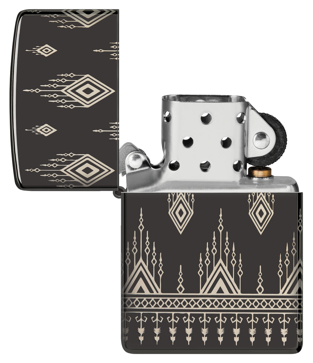 24756 Tribal Pattern Oriental Design