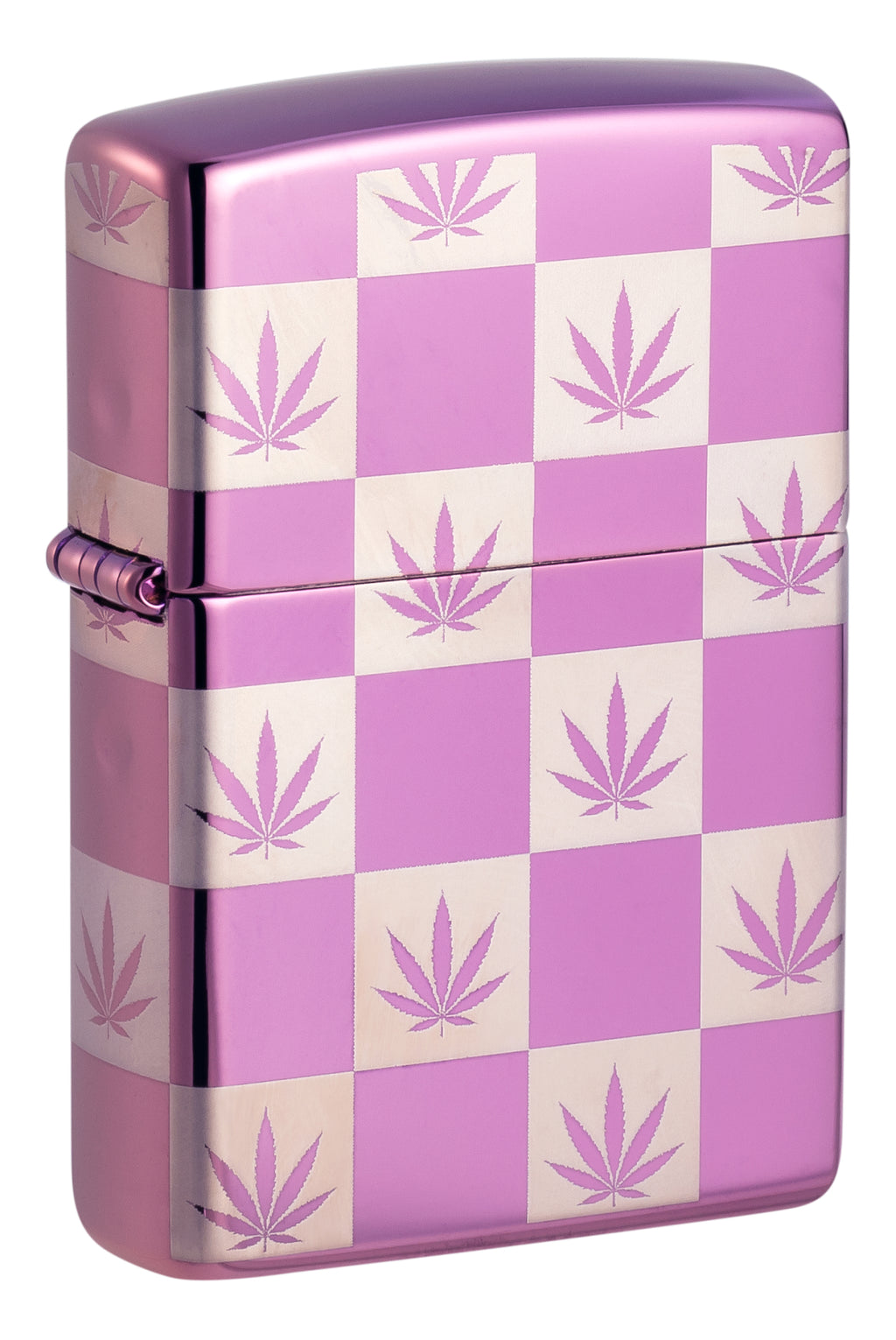 24747 Checkered Cannabis Design