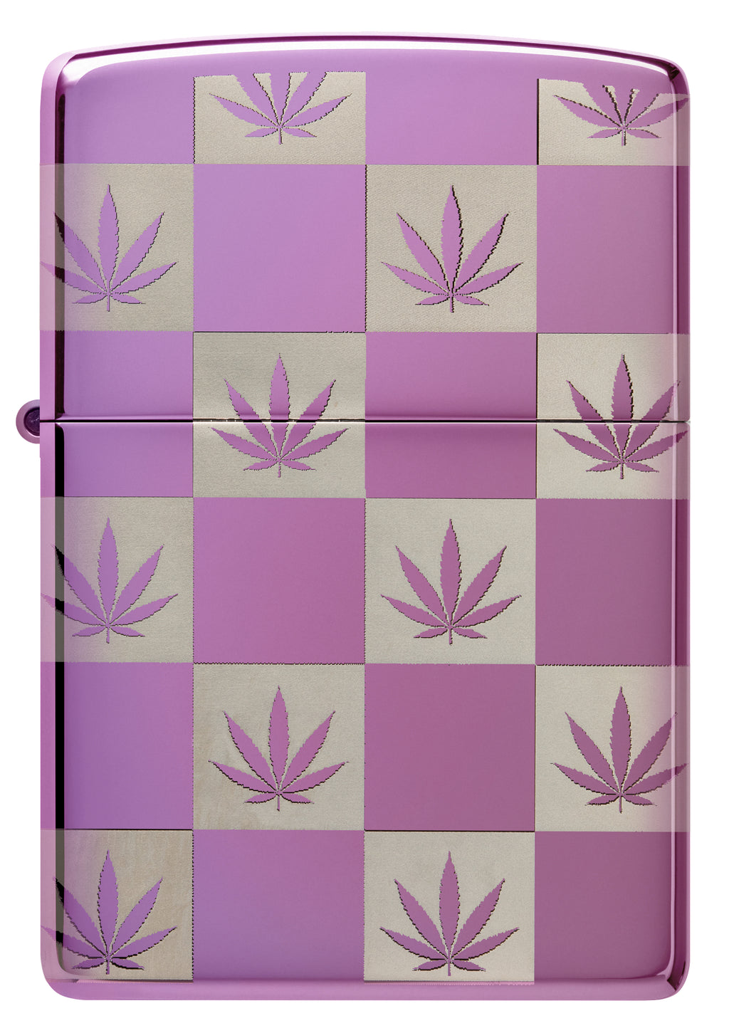24747 Checkered Cannabis Design