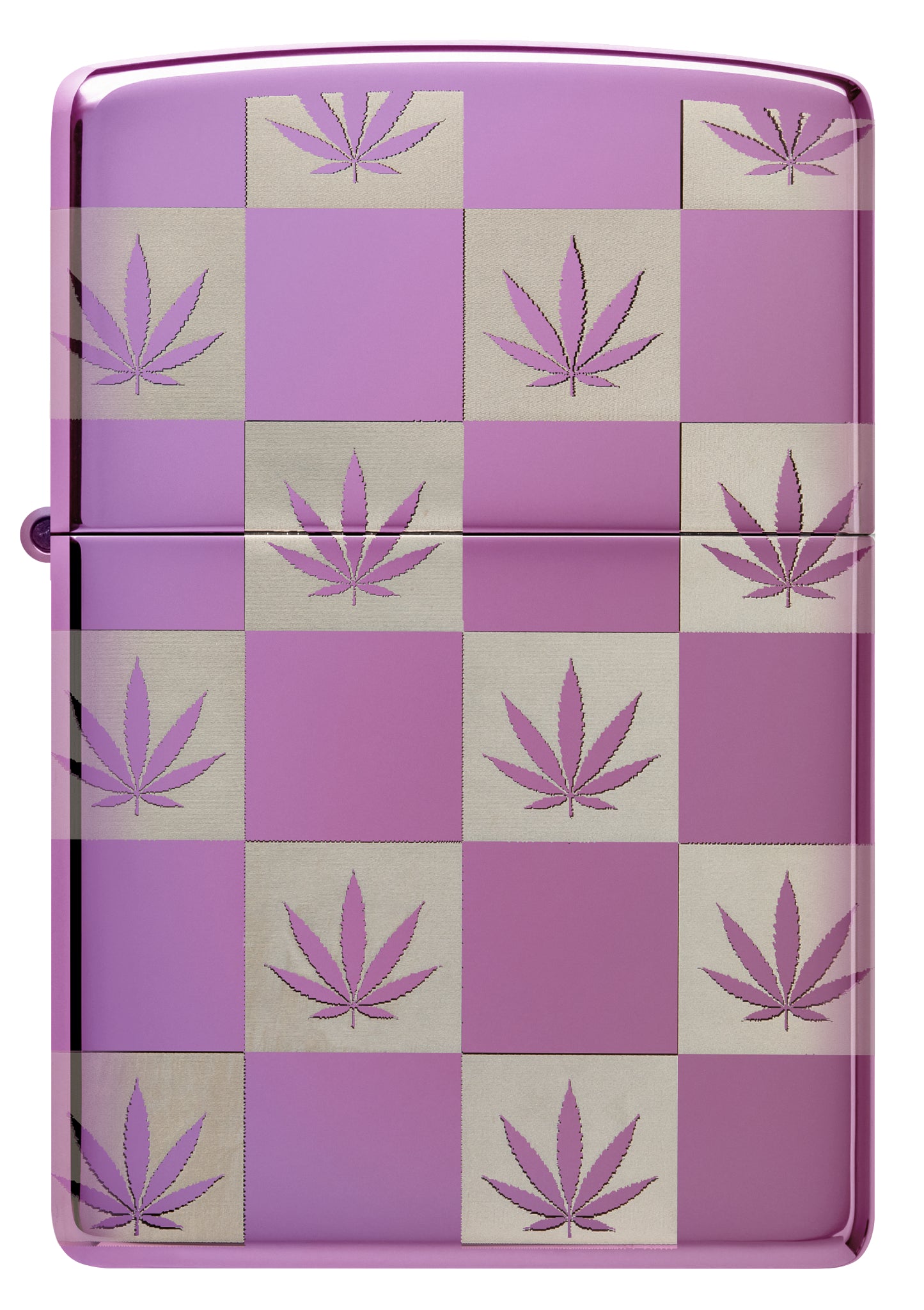 24747 Checkered Cannabis Design