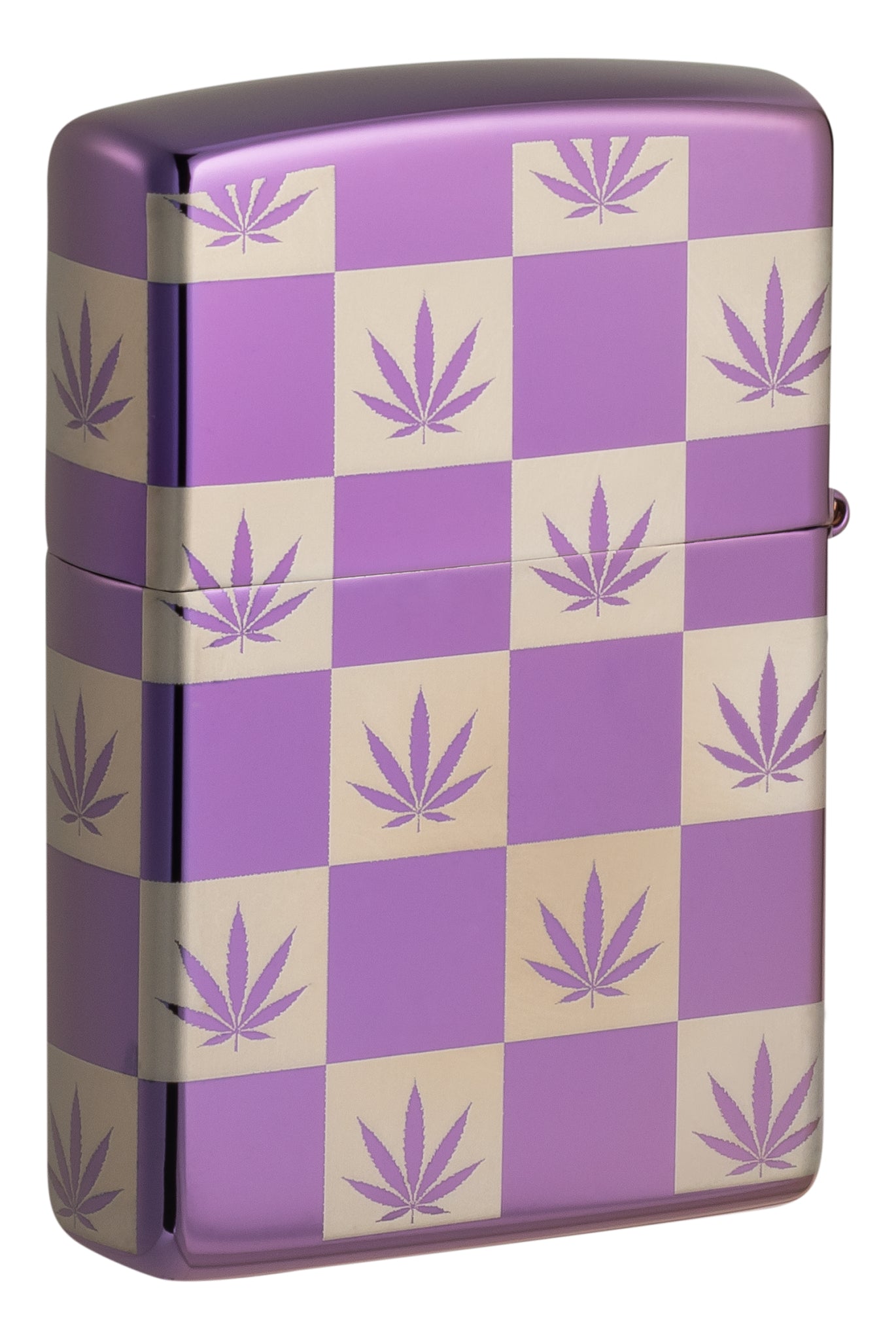 24747 Checkered Cannabis Design