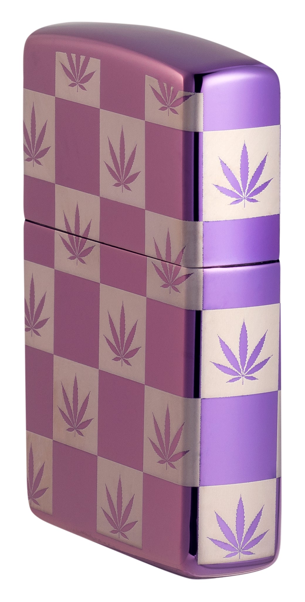 24747 Checkered Cannabis Design
