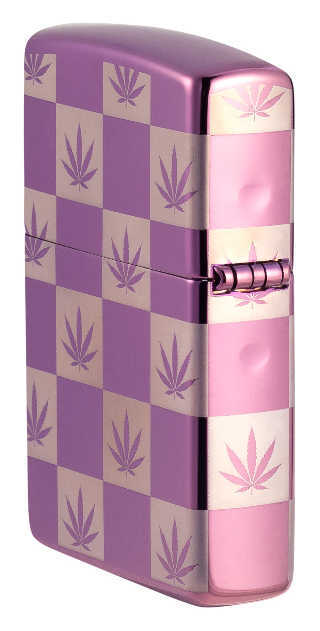 24747 Checkered Cannabis Design