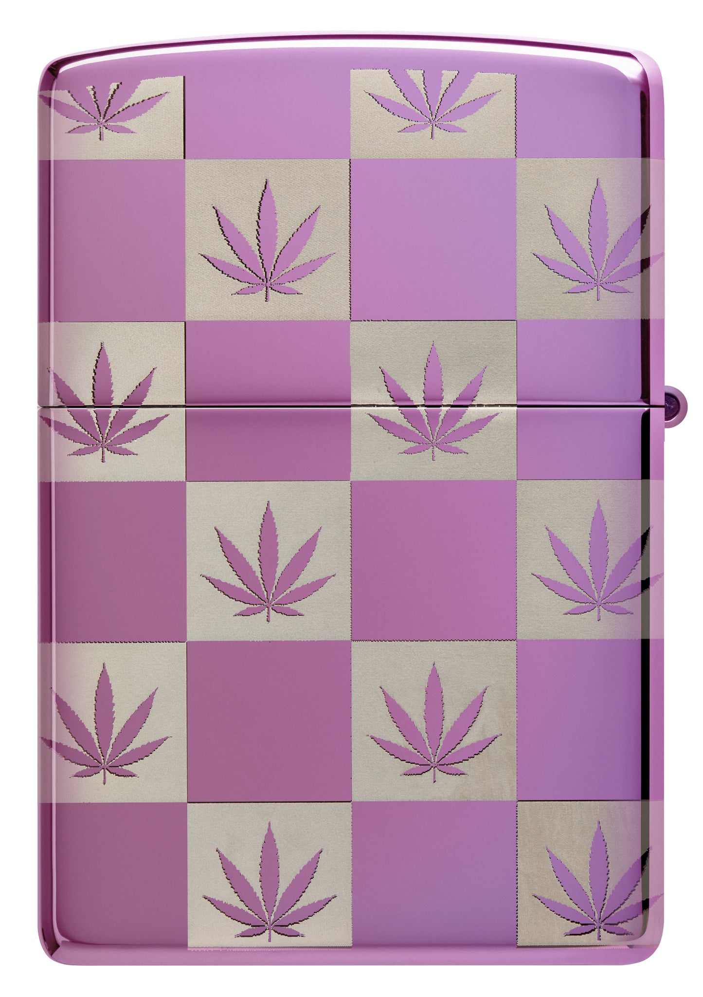 24747 Checkered Cannabis Design