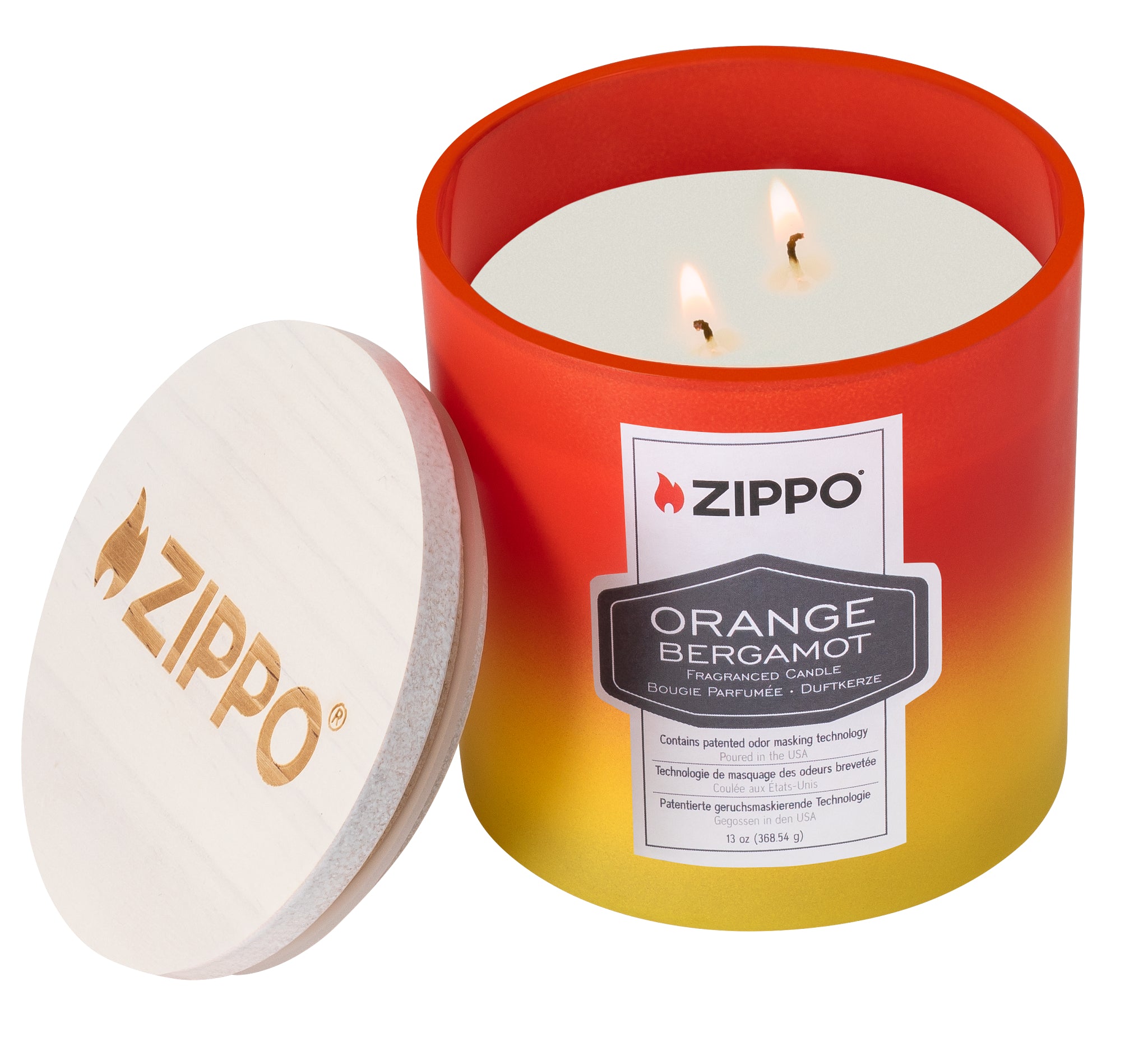 Zippo Odor Masking Candle - Orange Bergamot - DE/FR/EN