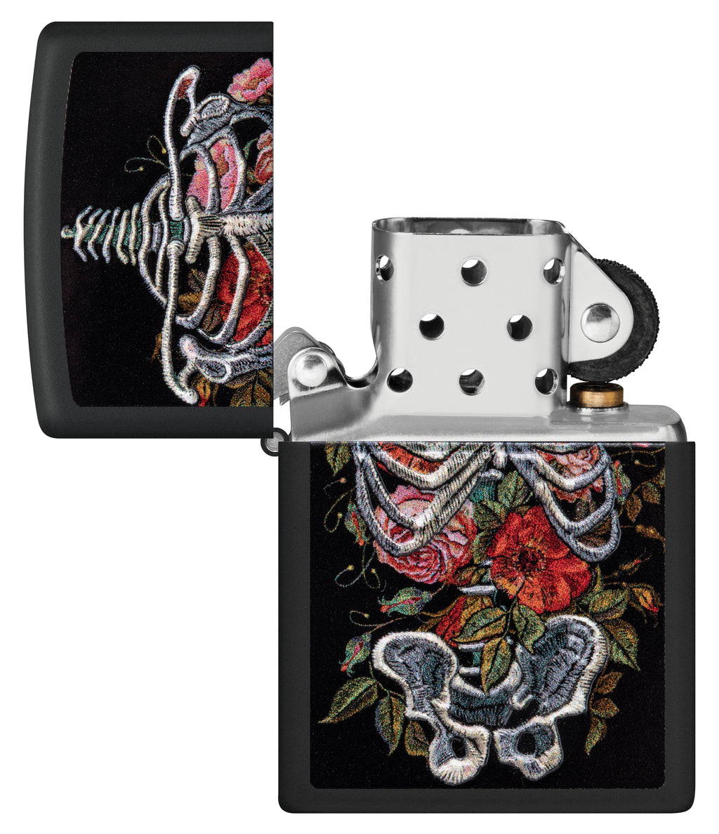 218 Skelett Embroidery