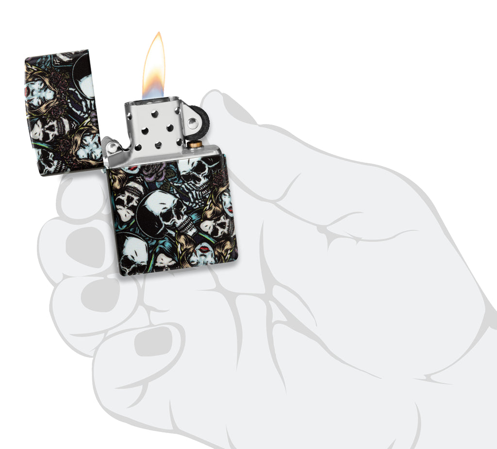 49352 Gothic Skull Design