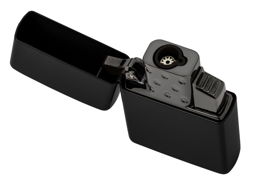 Butane Single Flame Insert BLACK - EN/PL/DE