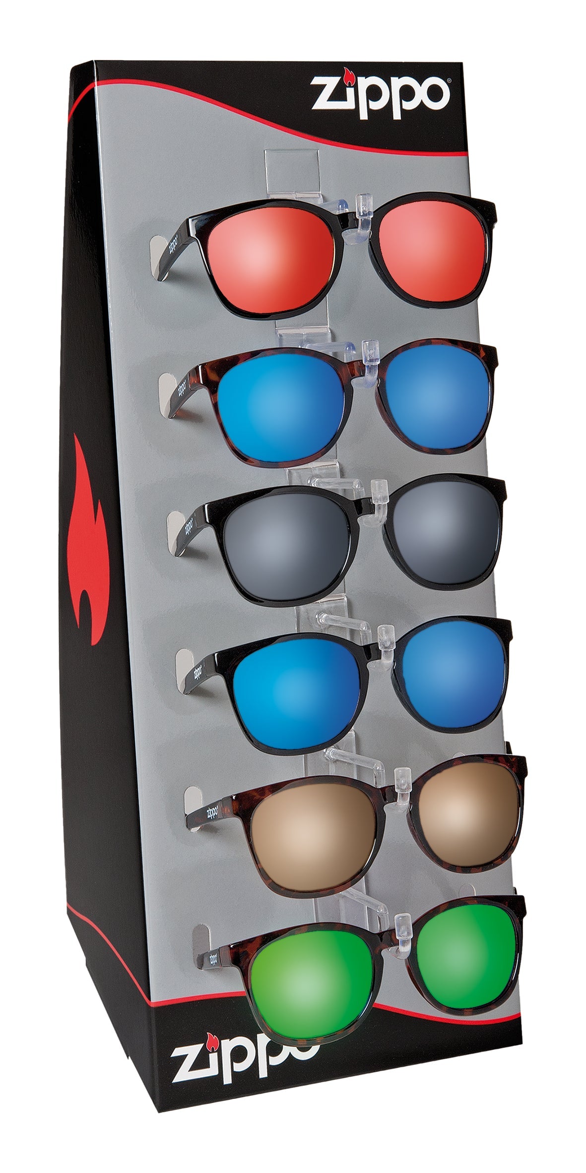 80000009- 6 SUNGLASSES + DISPLAY