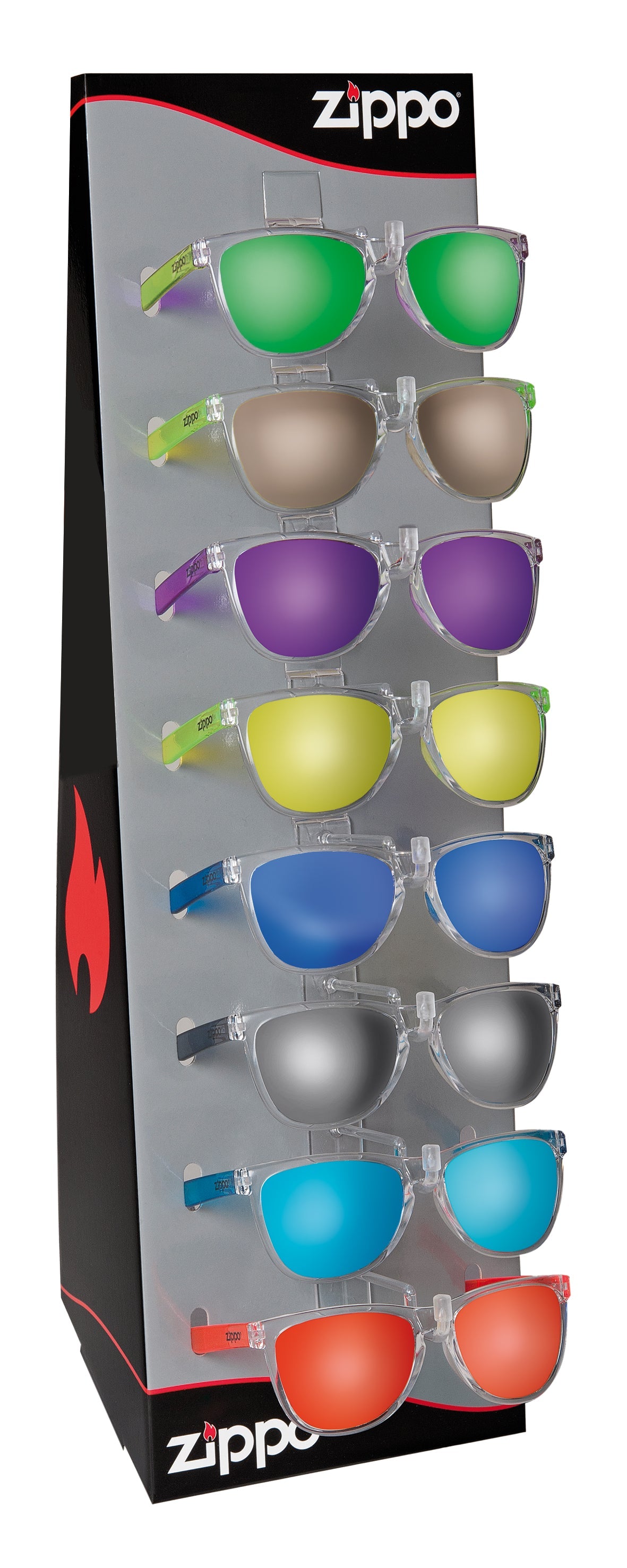 80000010- 8 SUNGLASSES + DISPLAY