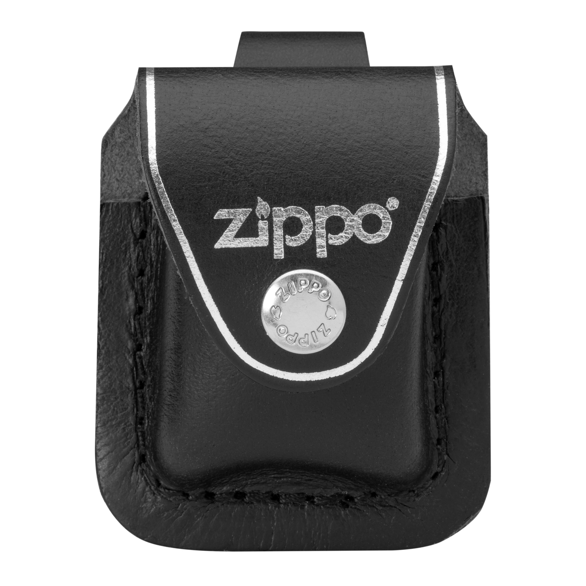 ZIPPO LPLBK POUCH BLACK/LOOP