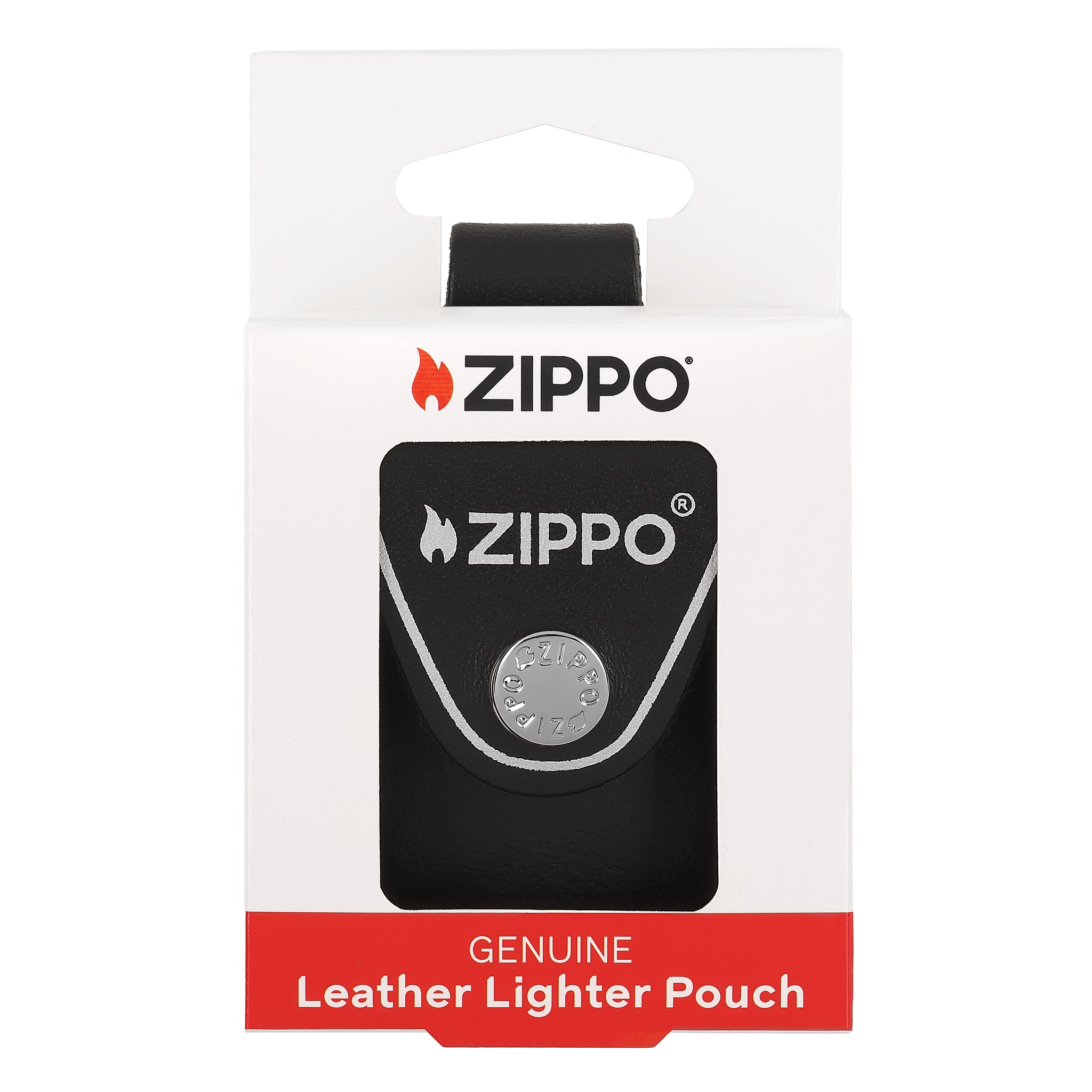 ZIPPO LPLBK POUCH BLACK/LOOP