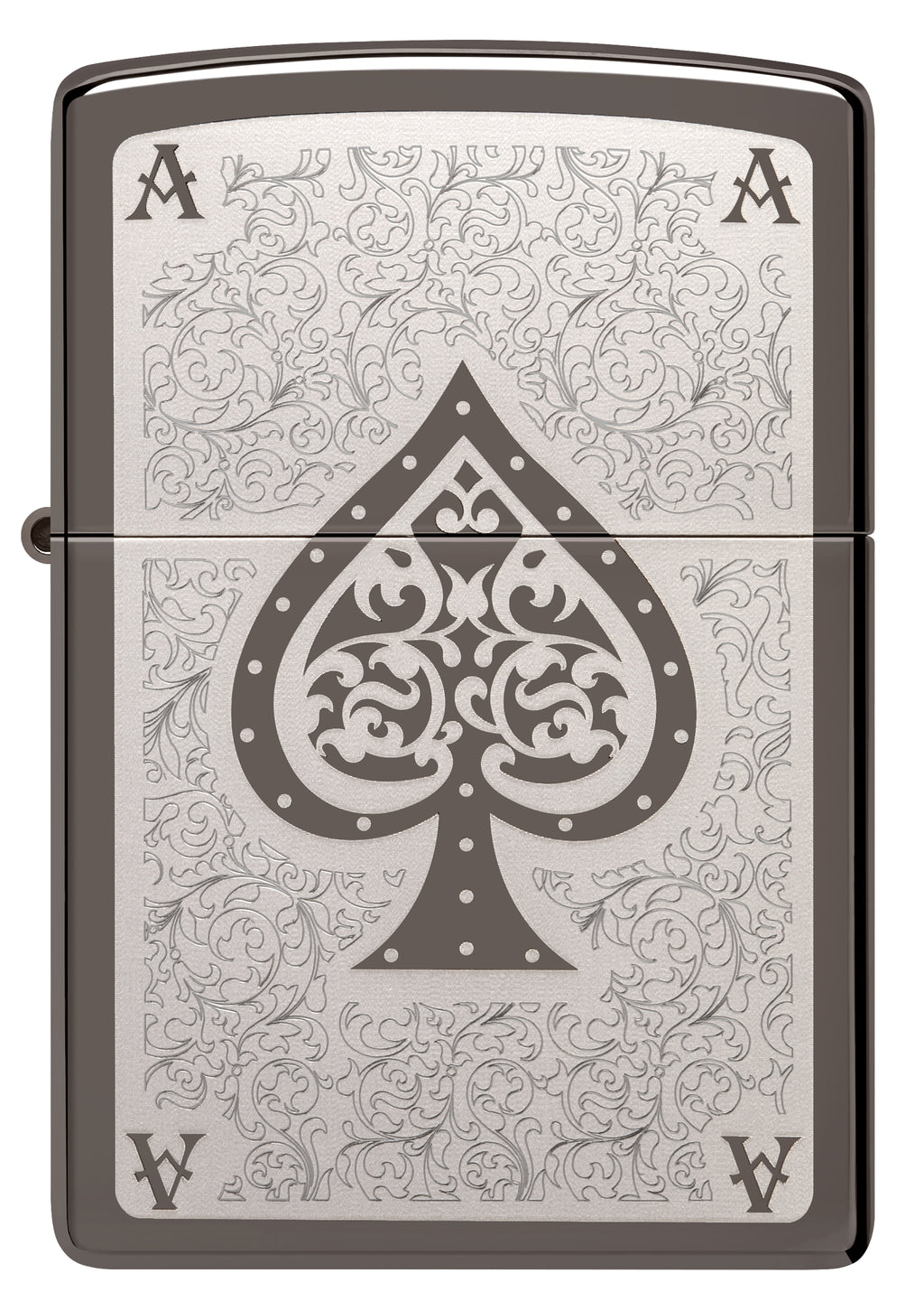 150 Ace Filigree Design Black Ice