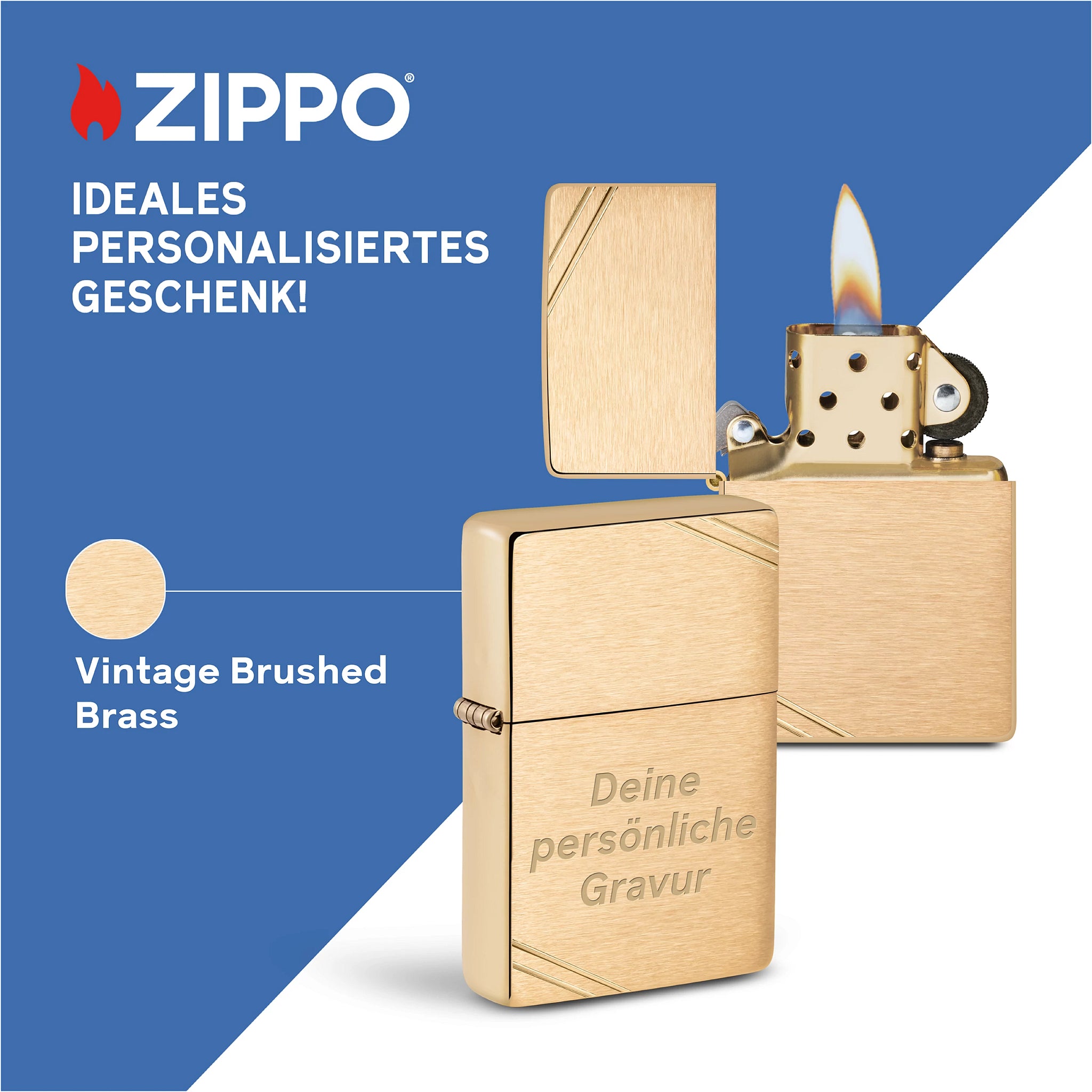 PL 240 VINTAGE BRASS BRUSHED