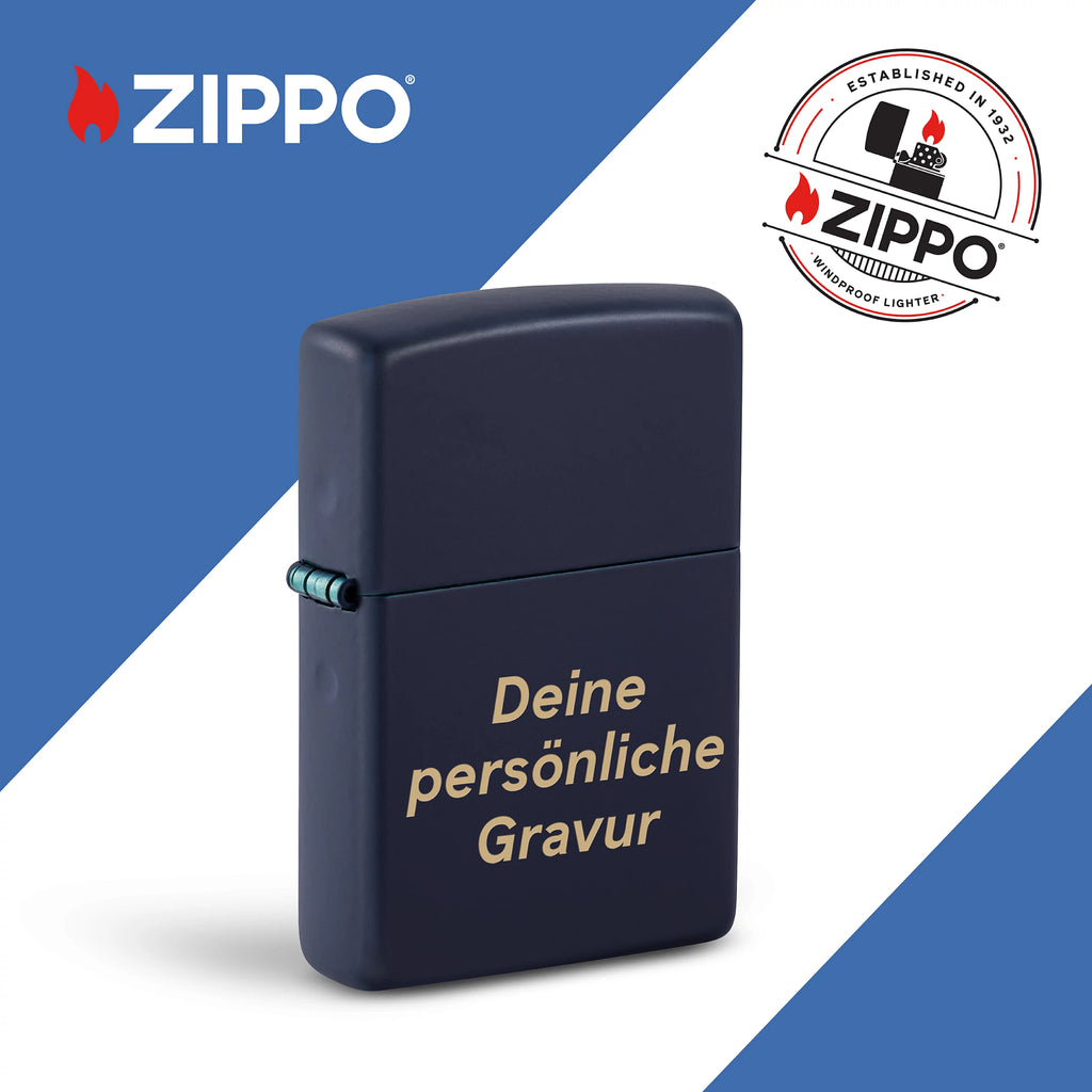 PL ZIPPO 239 NAVY BLUE MATTE
